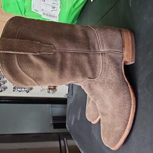 Tecovas Men's Brown Suede Boots